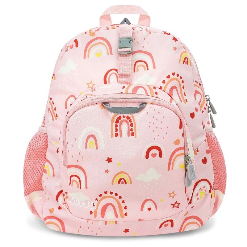 Jan & Jul Kids Backpack – Pink Rainbow