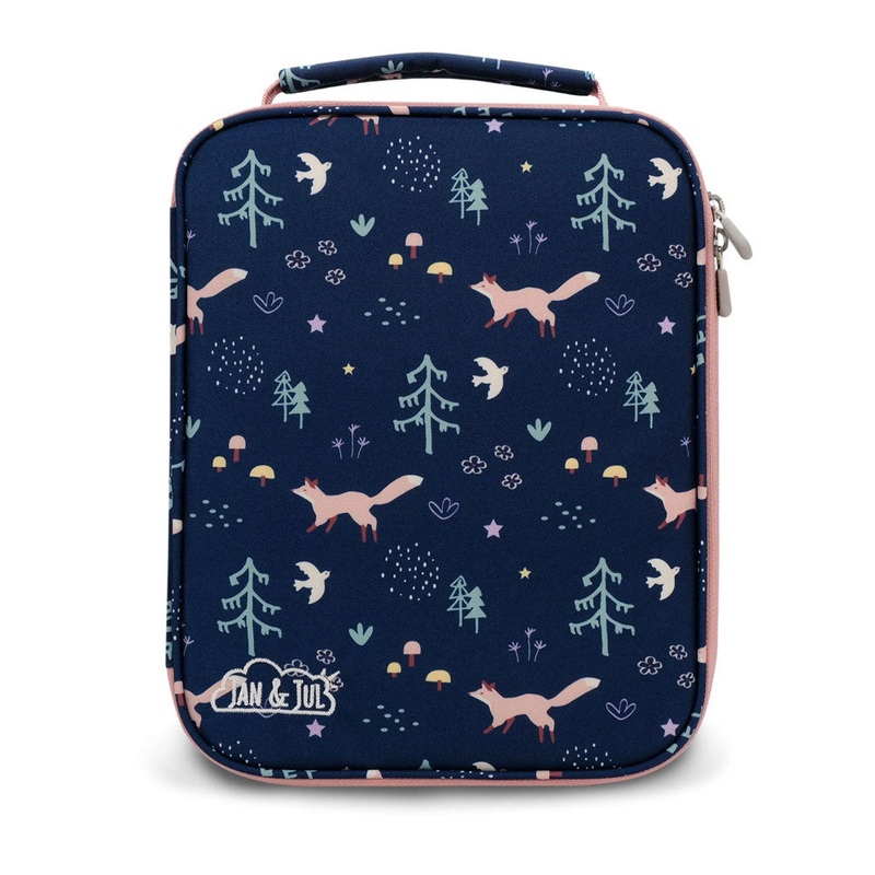 *Jan & Jul Xplorer Lunch Bags – Navy Forest