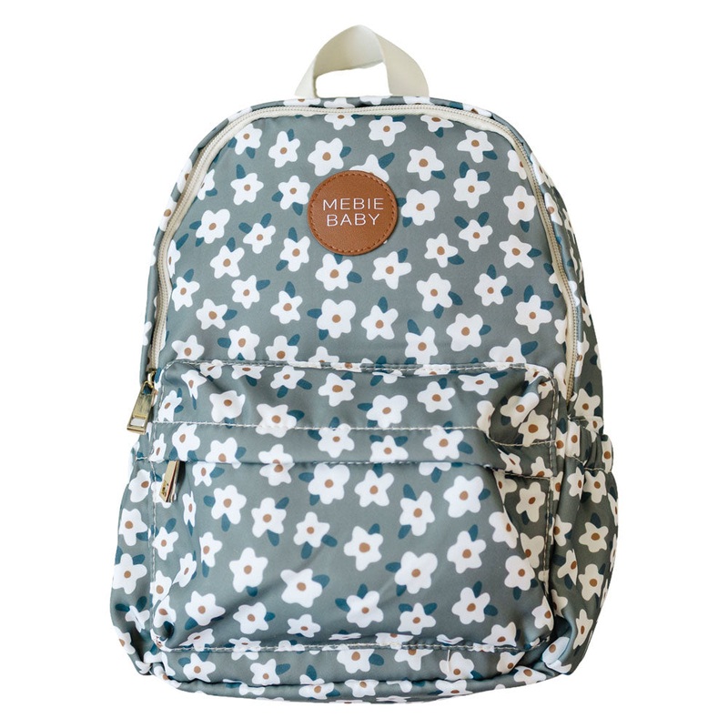 *Mebie Baby Mini Backpack – Green Floral