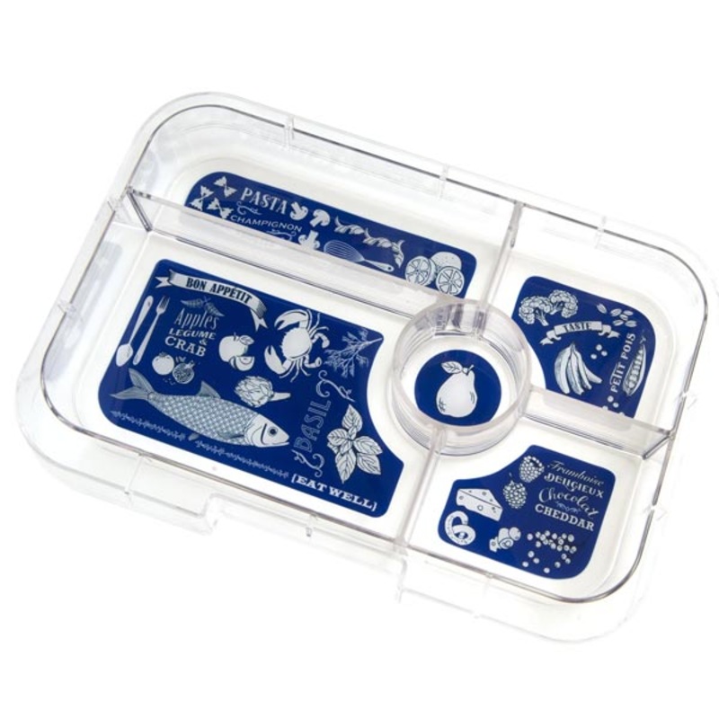 Yumbox Tapas 5 Compartment Tray Bon Appetite