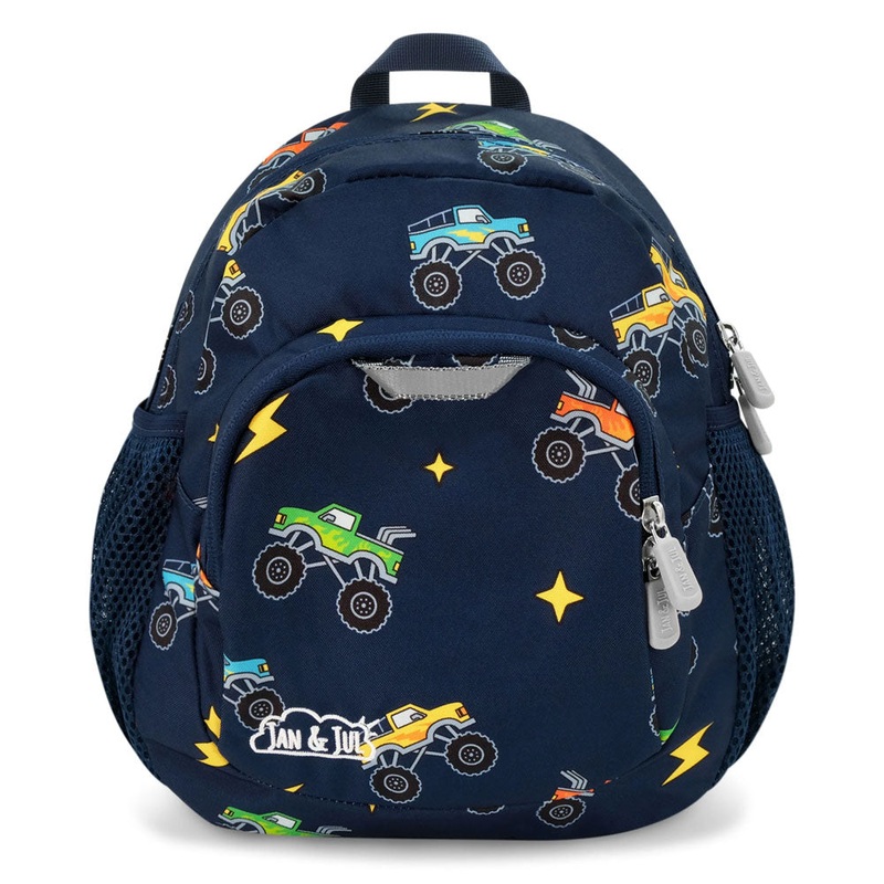 *Jan & Jul Little Xplorers Mini Backpack – Big Trucks