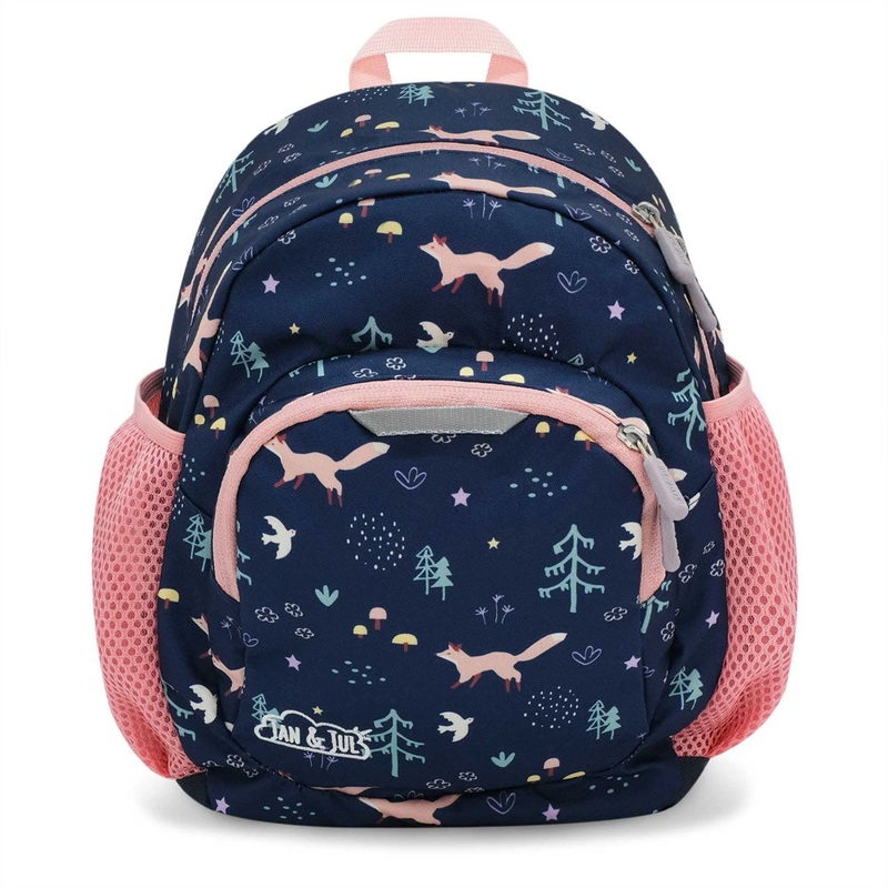 *Jan & Jul Little Xplorers Mini Backpack – Navy Forest