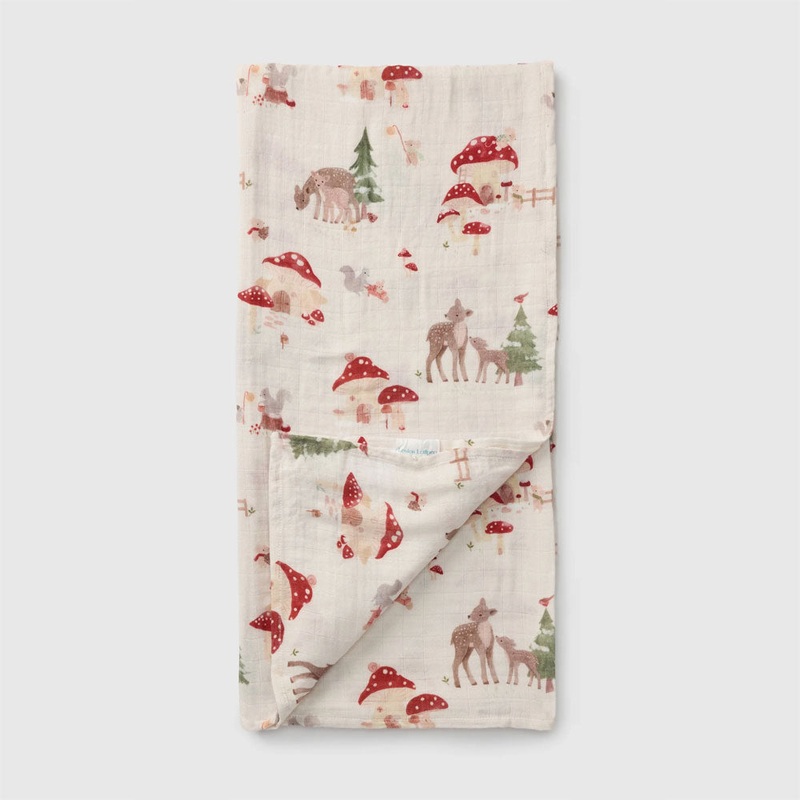 Loulou Lollipop Muslin Swaddle – Forest Families