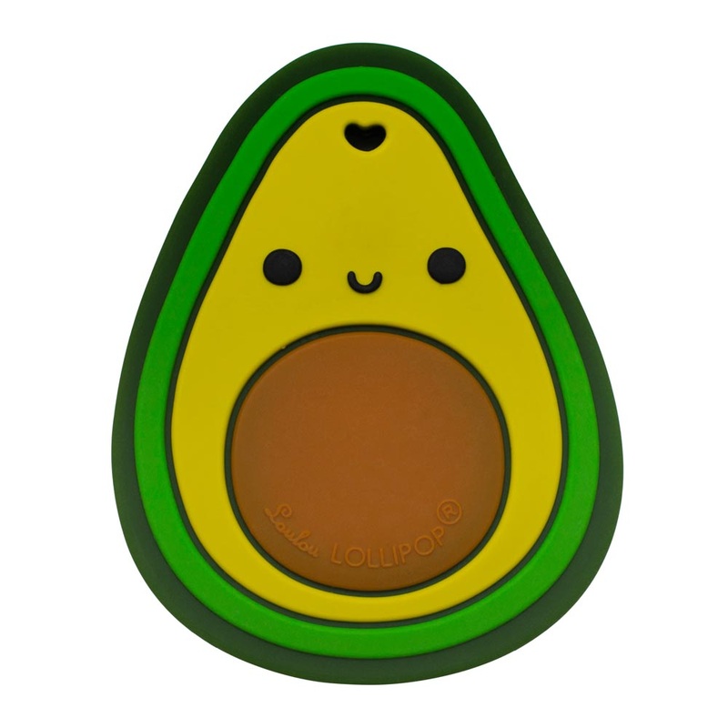 *Loulou Lollipop Avocado Silicone Teether