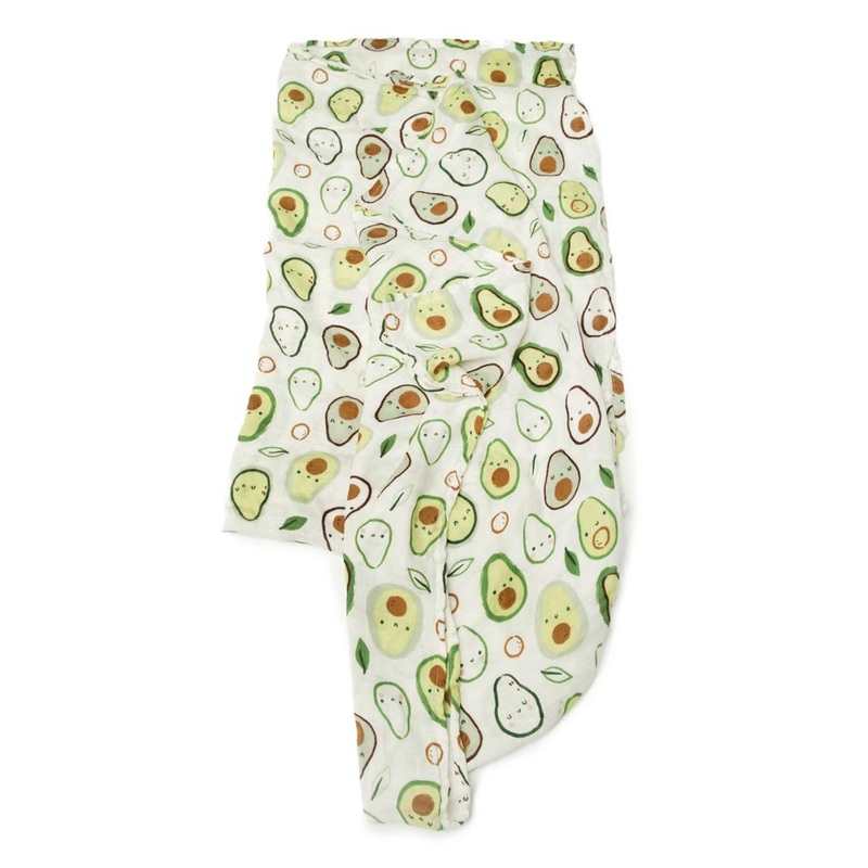 Loulou Lollipop Luxe Muslin Swaddle – Avocado