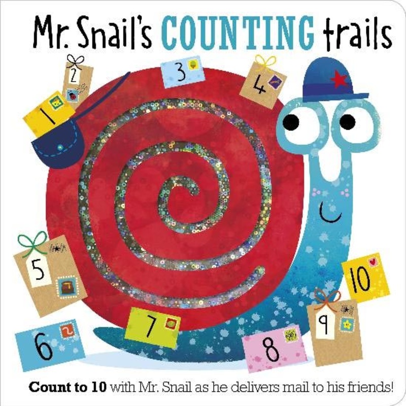 Mr. Snail’s Counting Trails Book