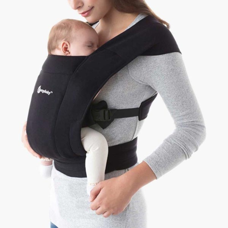 *Ergobaby Embrace Cozy Newborn Carrier – Pure Black