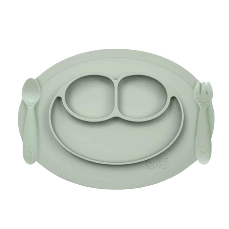 ezpz Mini Feeding Set Blue