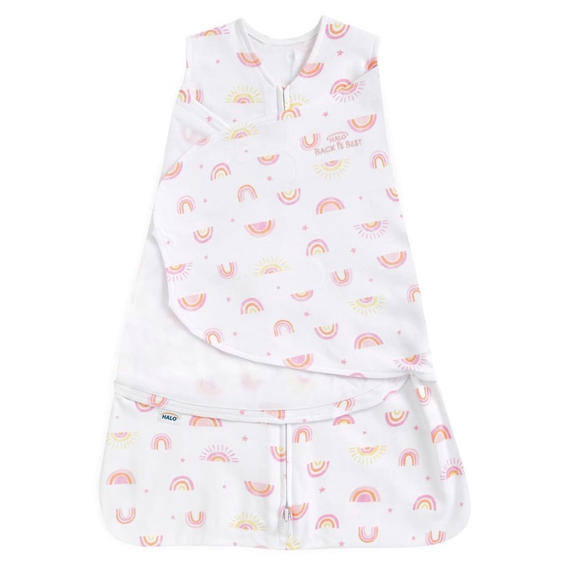 Halo SleepSack Swaddle – Cotton (1.5 TOG) Newborn Clouds