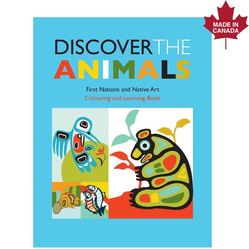 Native Northwest Colouring Book – Discover the Animals