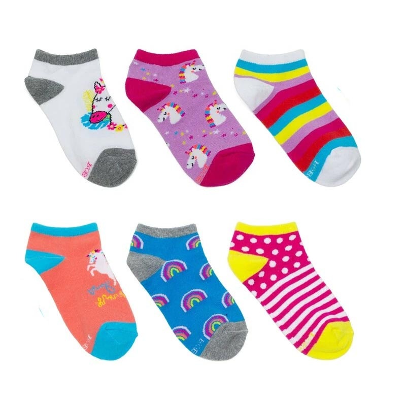 Robeez Socks – Unicorns (6-Pack) 12-24m (Shoe Size 3-7)