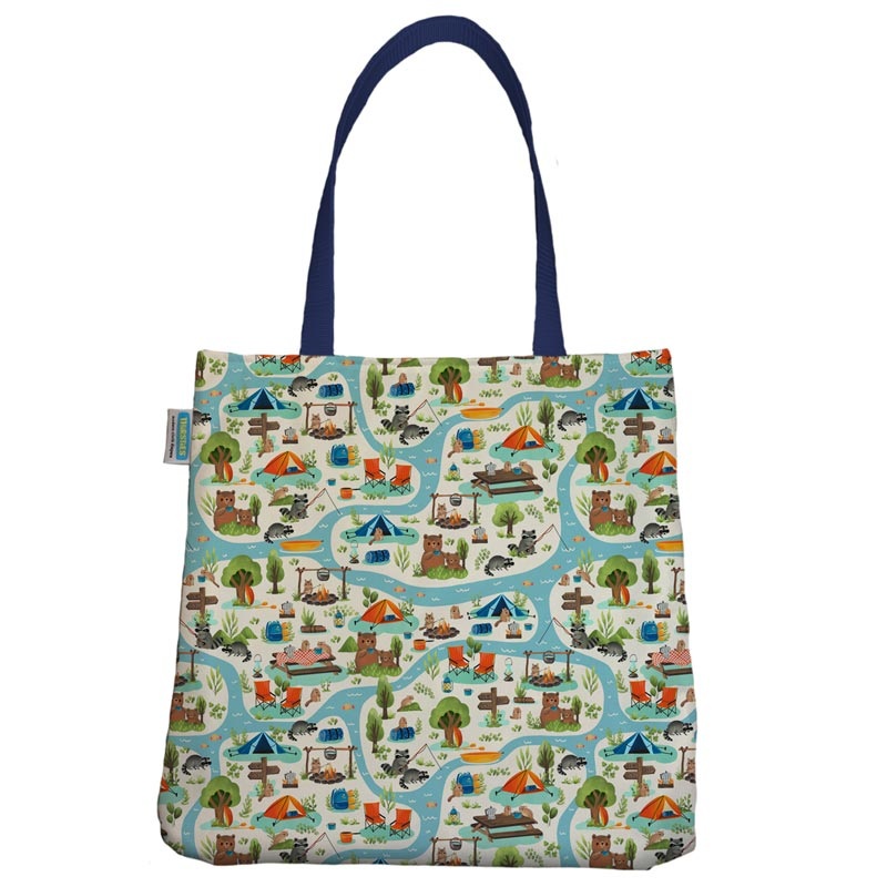 *Thirsties Simple Tote Aurora Borealis