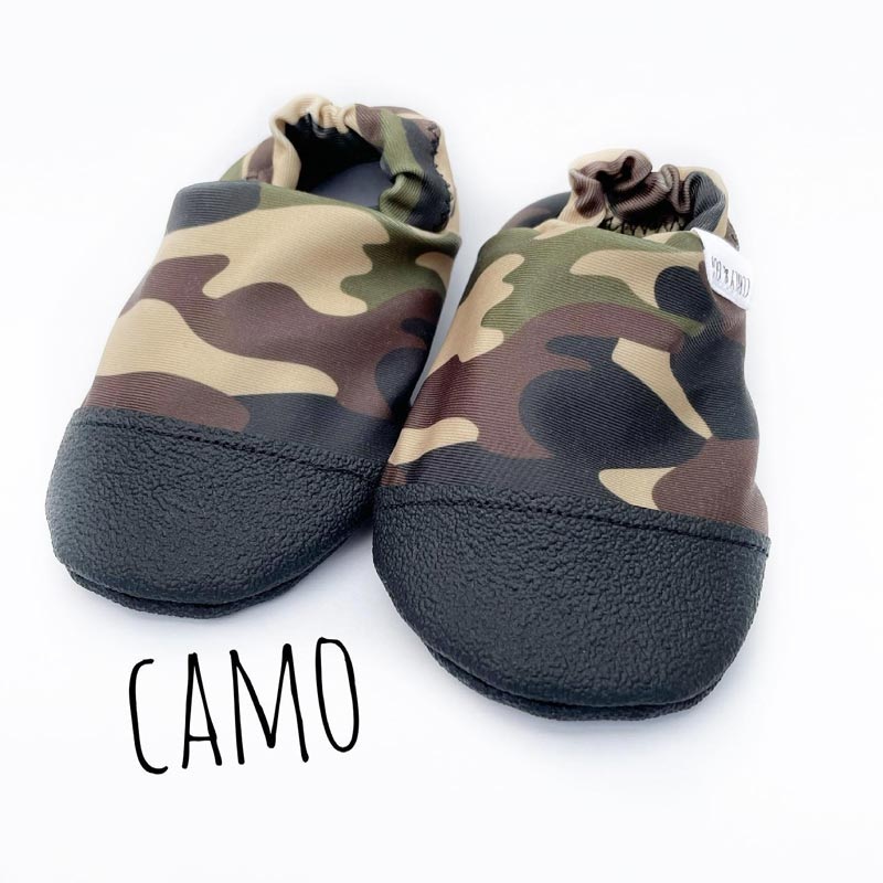 Curly & Gus Water Baby Shoes – Camo *CLEARANCE* 2/3T Shoe Size 8