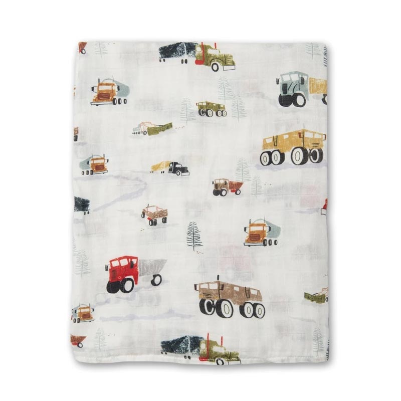 Loulou Lollipop Muslin Swaddle – Happy Trucks