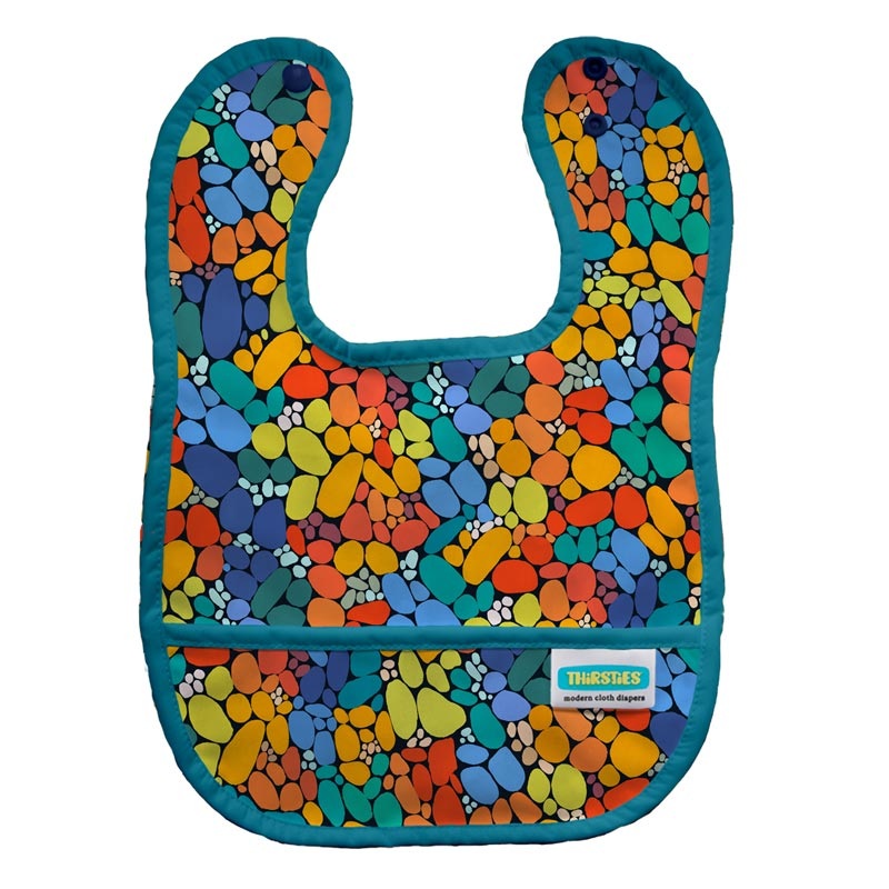Thirsties Pocket Bib – Stepping Stones Stepping Stones