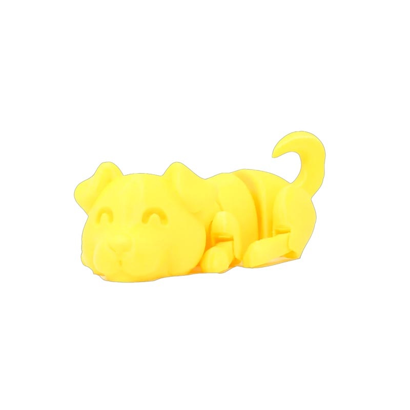 *Curious Critters Playful Puppy – Medium Yellow