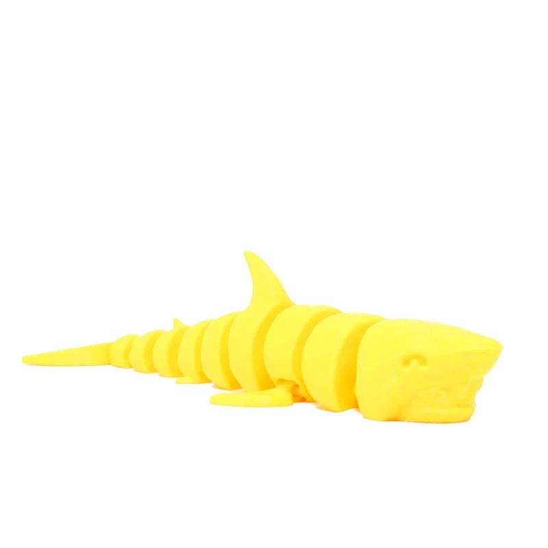 *Curious Critters Seafaring Shark – Medium Yellow