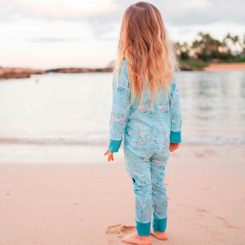 Honeysuckle Swim Co. – Grow Old With Yew – UPF 50+ Swimsuit (Size 3t) 3t
