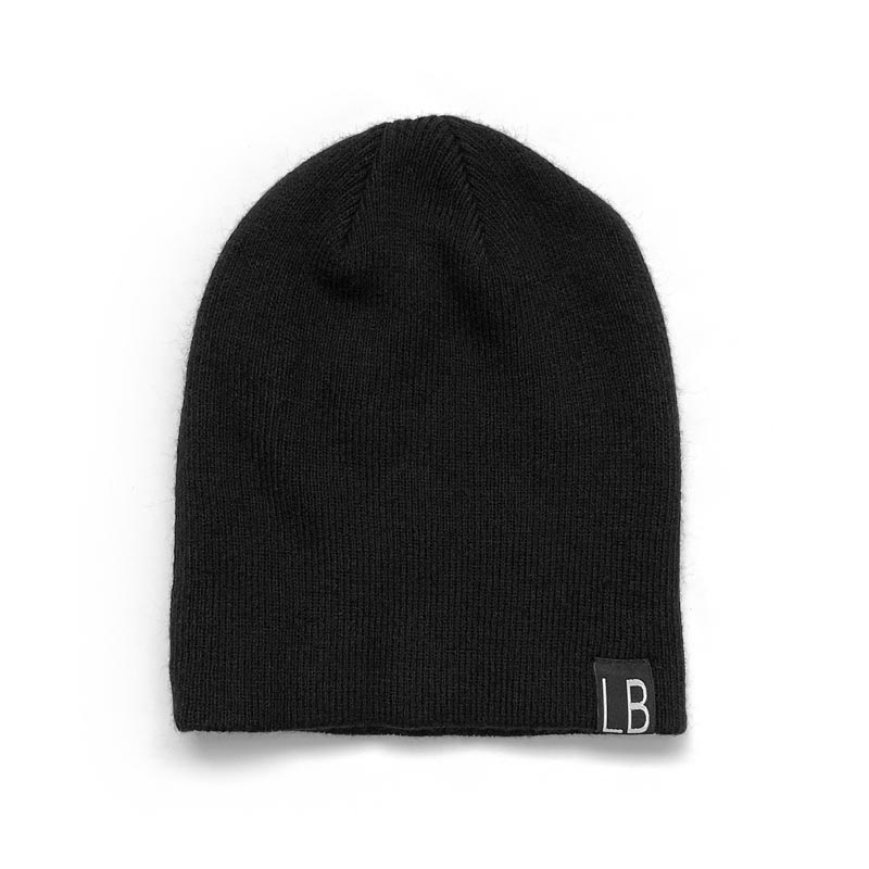 *Little Bipsy Knit Beanie – Black (Adult size) Extra Large (10 years – Adult)