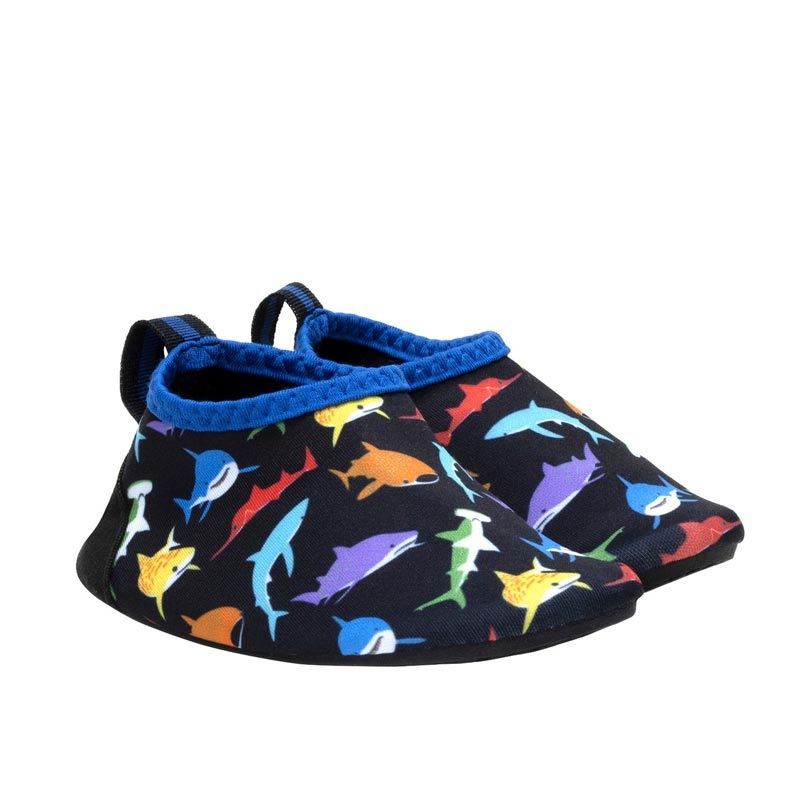 Robeez Aqua Shoes – Multi Sharks 0-3m