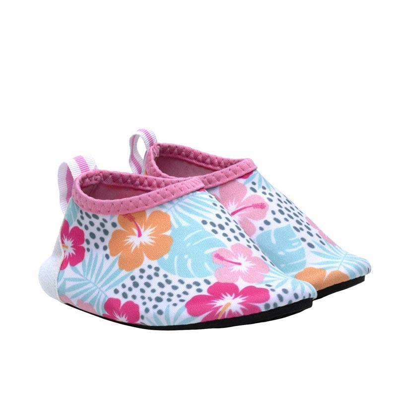 Robeez Aqua Shoes – Tropical Hibiscus 0-3m