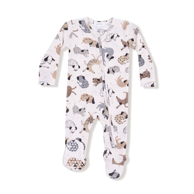 Angel Dear 2-Way Zipper Footie – Cozy Pups Newborn