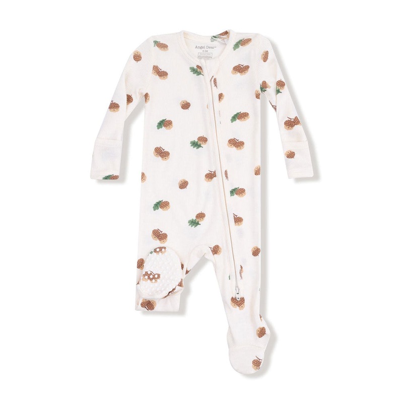 Angel Dear 2-Way Zipper Footie – Tiny Acorns Newborn