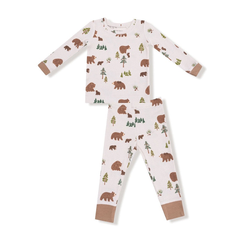 Angel Dear Baby Lounge Wear – Sweet Brown Bears 1/2t
