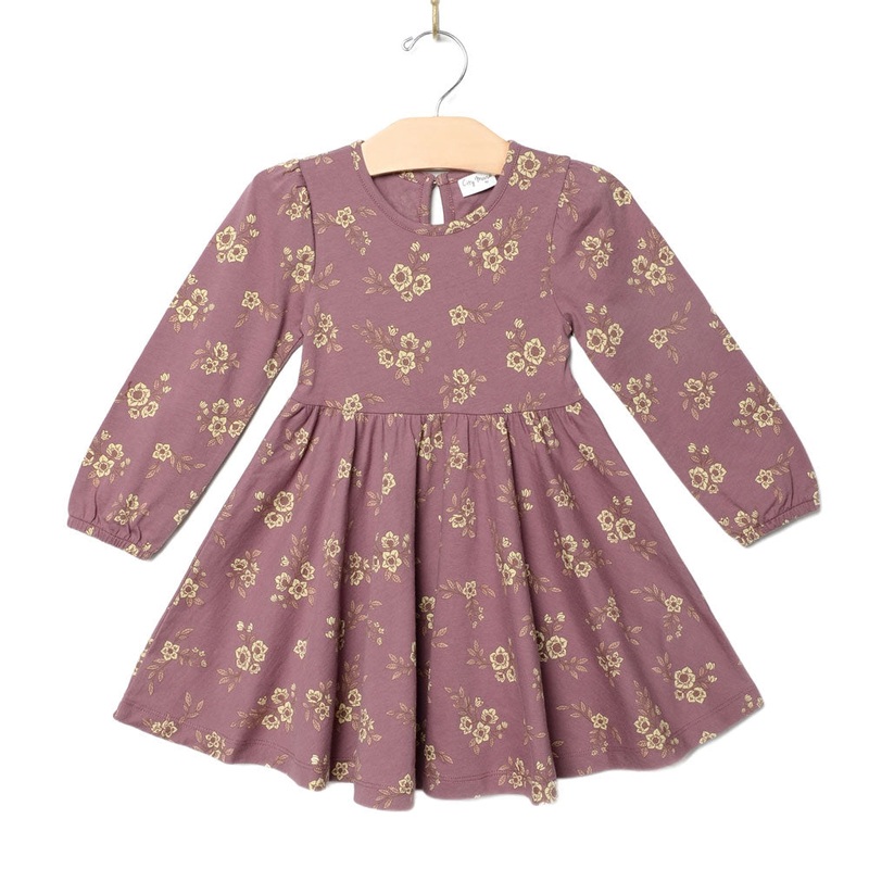 City Mouse Twirl Dress – Orchid Blooms 2y
