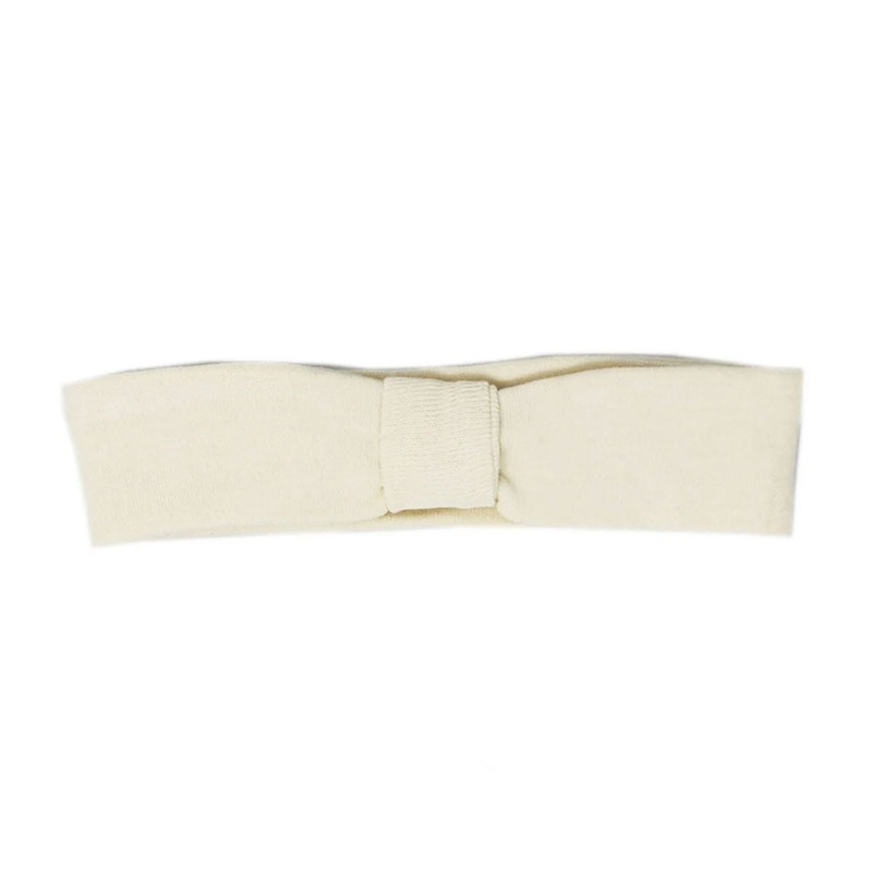 *L’ovedbaby Organic Headband – Buttercream 6-12m