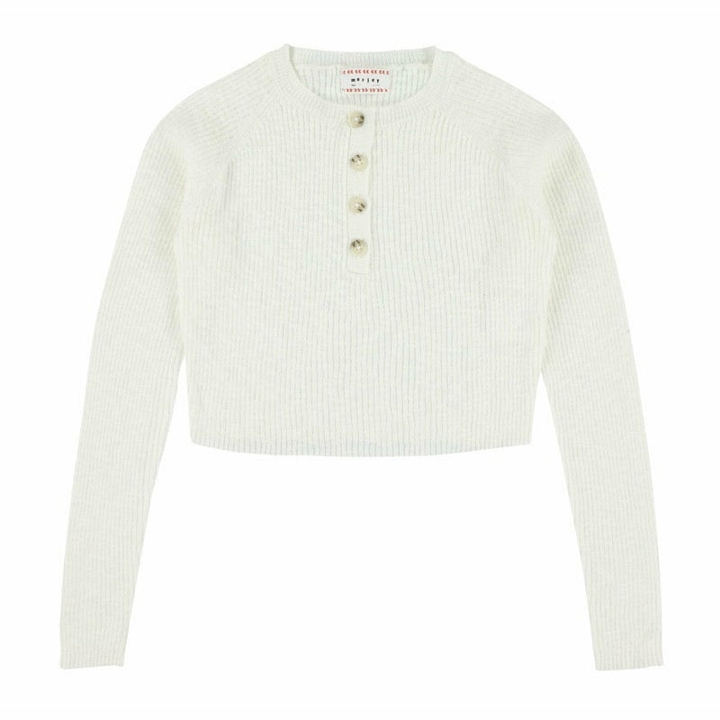 morley perth sweater white 6y