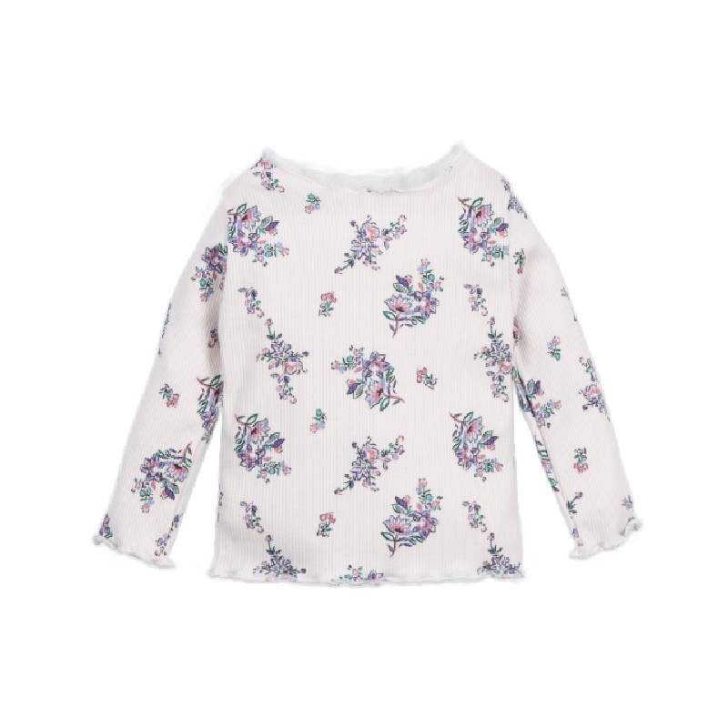 the new society tns rib baby tee emma print 3m