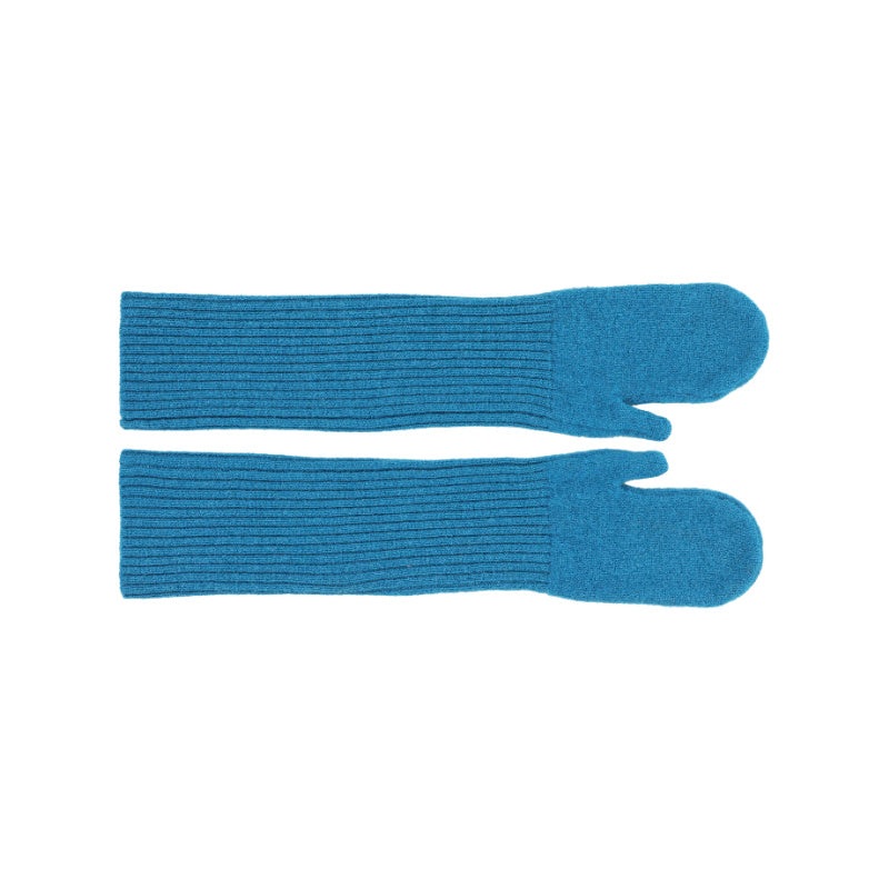 morley rabbits mittens turquoise 8y