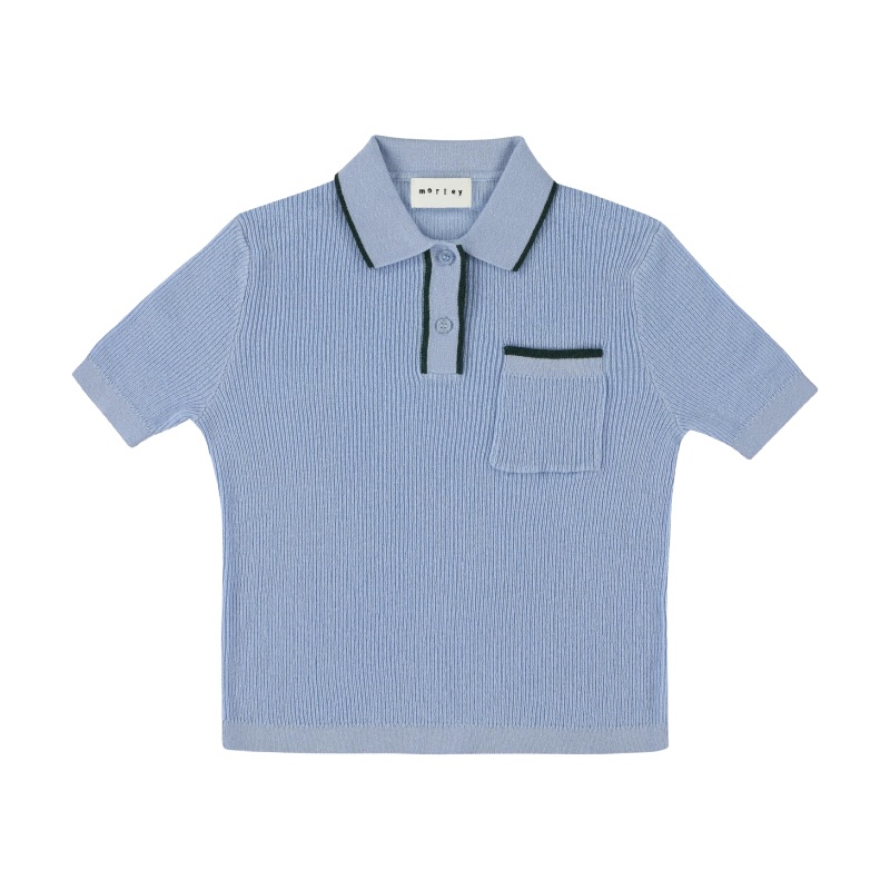 morley urbino shirt blue flax 2y