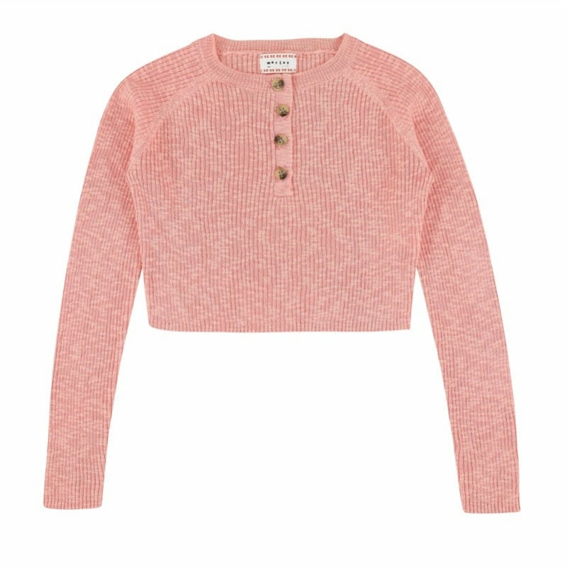 morley perth sweater salmon 6y