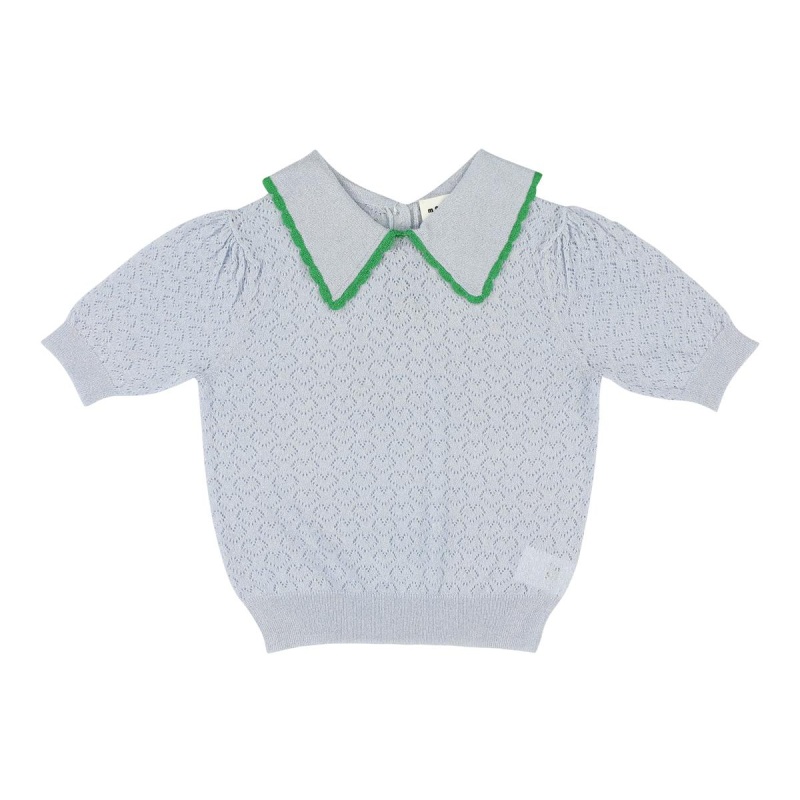morley saxy polo shirt sky 3y