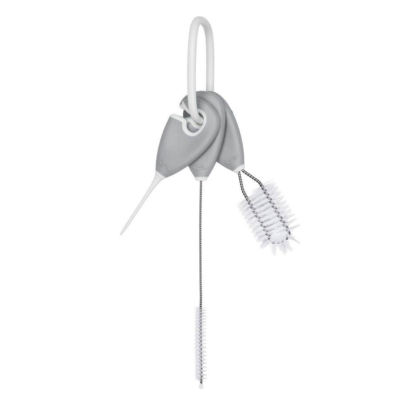 Oxo Tot Straw Sippy Cup Cleaning Set – Grey