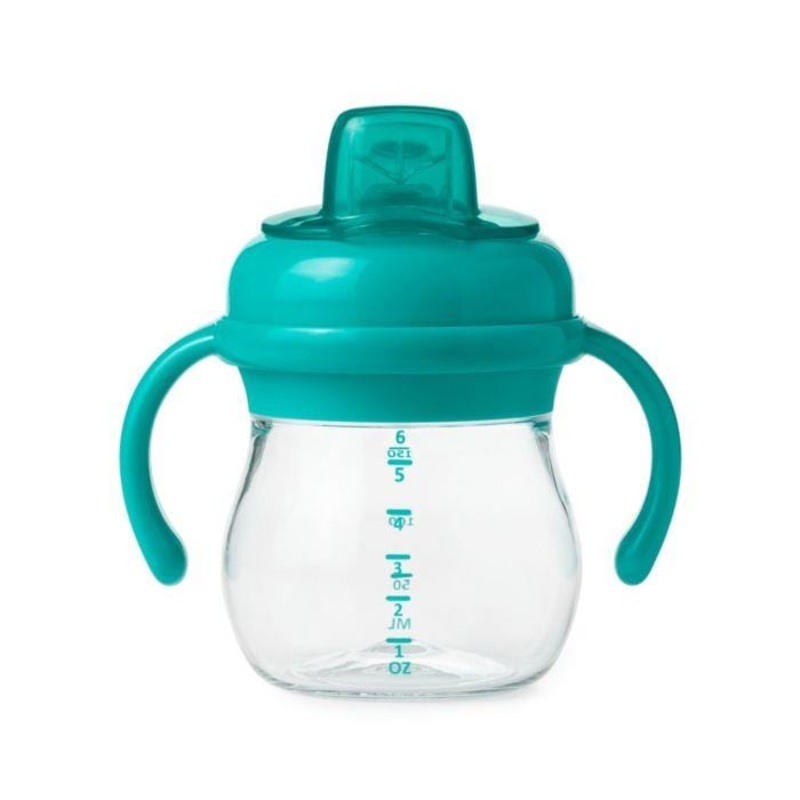 Oxo Tot Transition Soft Spout Sippy with Handles 6Oz – Teal