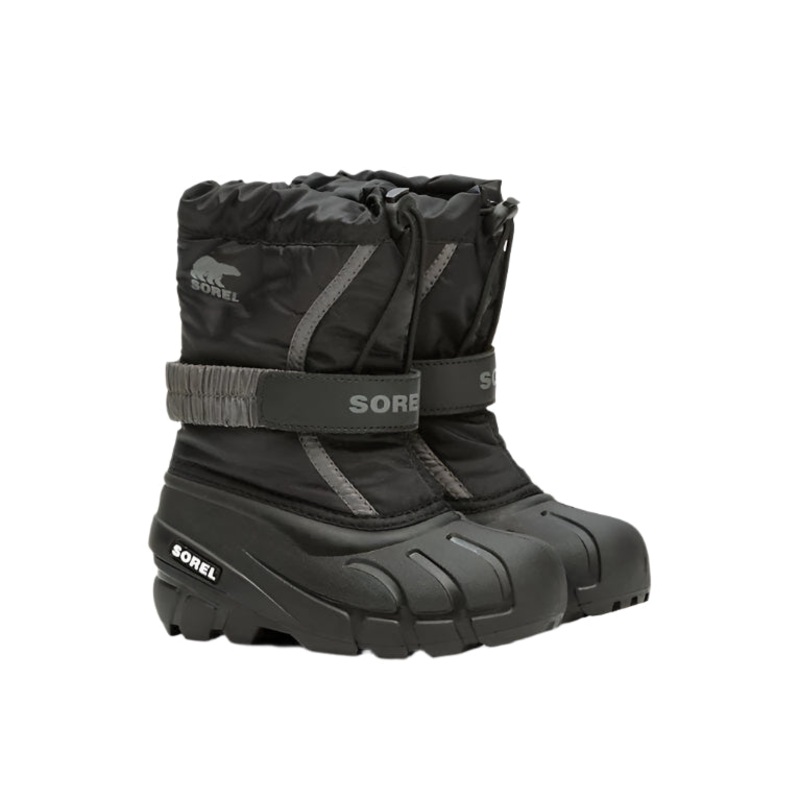 Sorel Flurry Winter Boot for Kids – Black 9