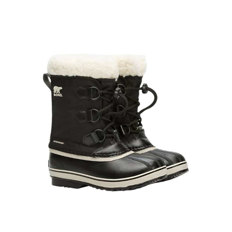 Sorel Youth Yoot Pac Winter Boots for Kids | Black 10