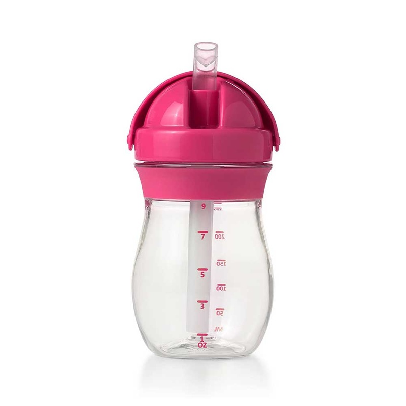 Oxo Tot Transition Straw Cup 9oz – Pink