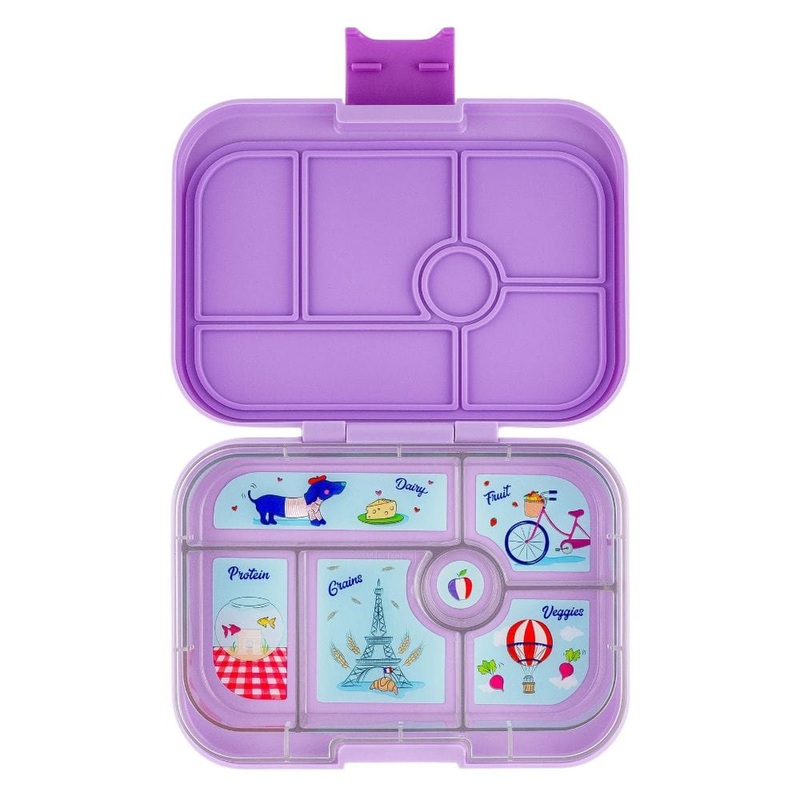 Yumbox Original 6 Compartment Bento Box – Lulu Purple