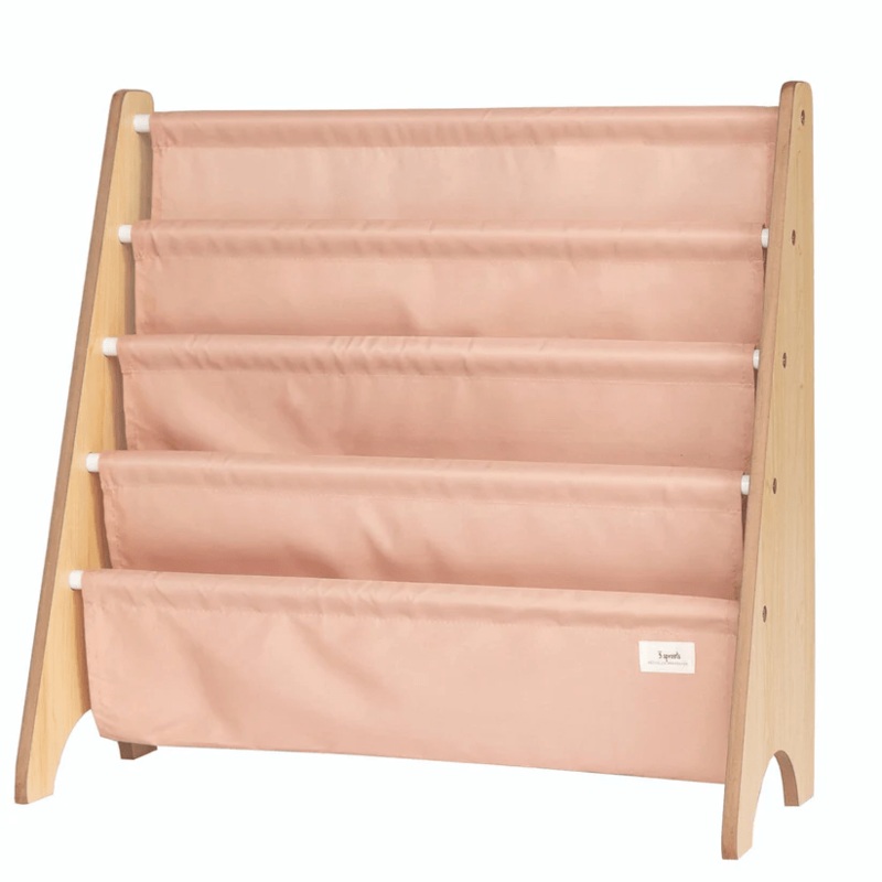 3 Sprouts Recycled Book Rack – Clay