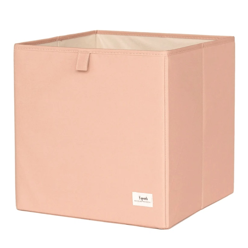 3 Sprouts Recycled Fabric Storage Box – Clay