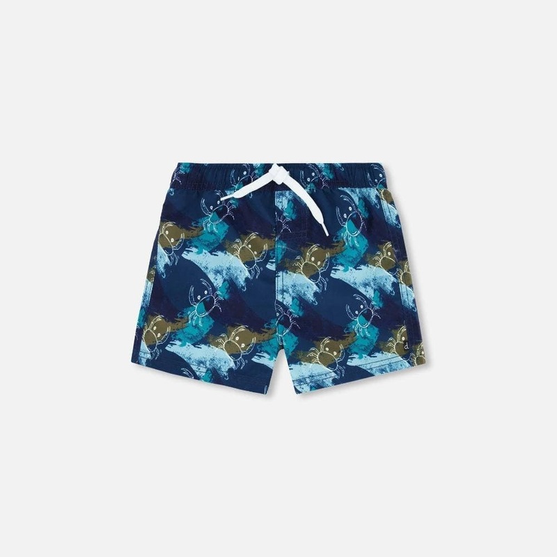 Deux Par Deux Boardshort – Crabs 3-4Y CRABS