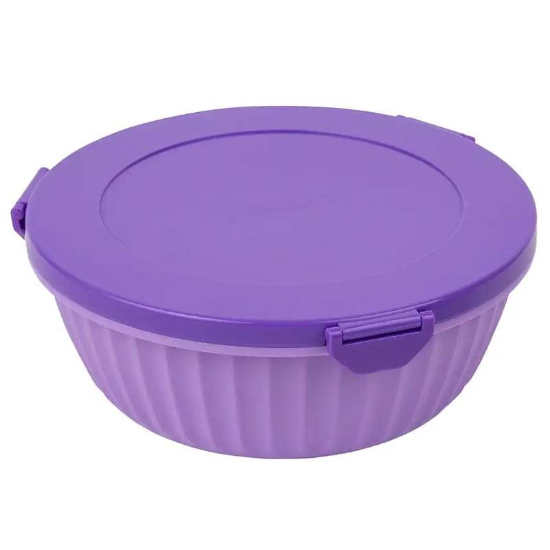 Yumbox Poke Bowl with 3 Compartments – Maui Purple