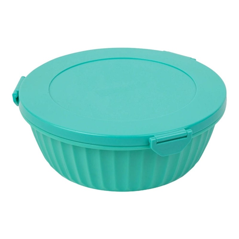 Yumbox Poke Bowl with 3 Compartments – Paradise Aqua