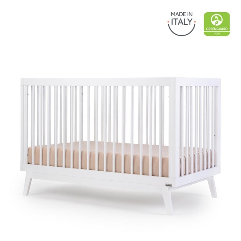 Dadada Soho Baby Crib BUNDLE – White