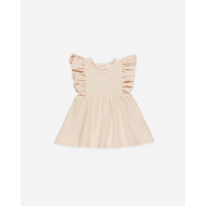 Quincy Mae Daisy Dress – Antique 0-3 months