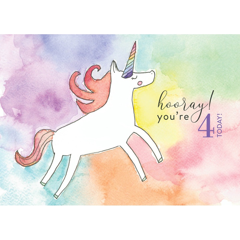 Stephanie Reniere Illustration Cards – Alice/ HOORAY you’re 4 today !